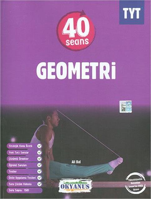TYT 40 Seansta Geometri-Okyanus Yayınları