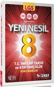 Sınav Yayınları 8. Sınıf LGS T.C. İnkılap Tarihi ve Atatürkçülük Soru Bankası