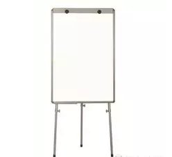 İnter Flip Chart Ayaklı Yazı Tahtası 70x100 Alüminyum Çerçeve Lamine Teleskopik