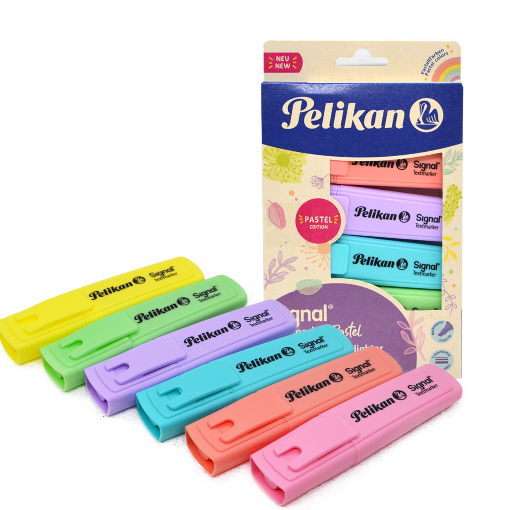 Pelikan Fosforlu Kalem Pastel 6 Lı