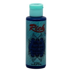 Rich Multi Surface Akrilik Boya 120 cc - Safir