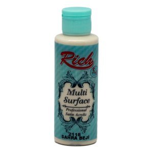 Rich Multi Surface Akrilik Boya 120 cc - Sahra Beji
