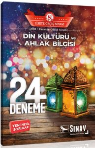 Sınav Yayınları 8. Sınıf LGS Din Kültürü ve Ahlak Bilgisi 24 Deneme