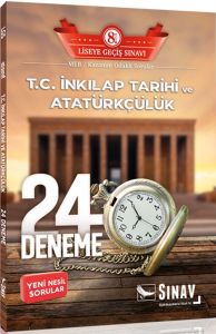 Sınav Yayınları 8. Sınıf LGS T.C. İnkılap Tarihi ve Atatürkçülük 24 Deneme