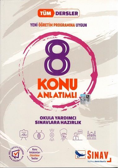 Sınav Yayınları 8. Sınıf Tüm Dersler Konu Anlatımlı