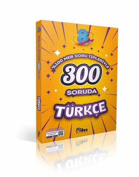 Fides Yayınları 300 Soruda 8. Sınıf Türkçe