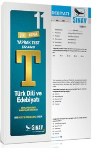 Sınav Yayınları 11. Sınıf Türk Dili ve Edebiyatı Yaprak Test