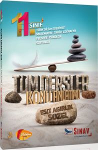 Sınav Yayınları 11. Sınıf Eşit Ağırlık Sözel Tüm Dersler Konu Anlatımlı
