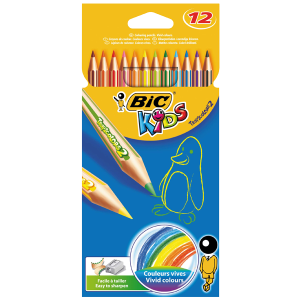 Bic Kuru Boya Tropicolors Tam Boy 12 Lİ