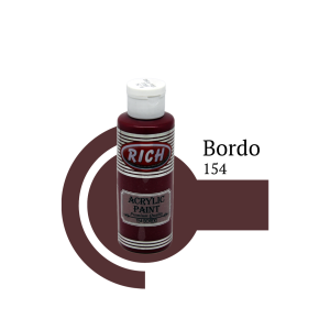 Rich Akrilik Boya 120 cc - Bordo