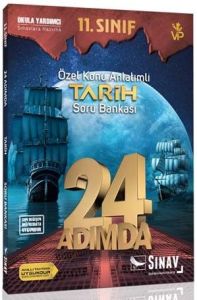 Sınav Yayınları 11. Sınıf Tarih 24 Adımda Özel Konu Anlatımlı Soru Bankası