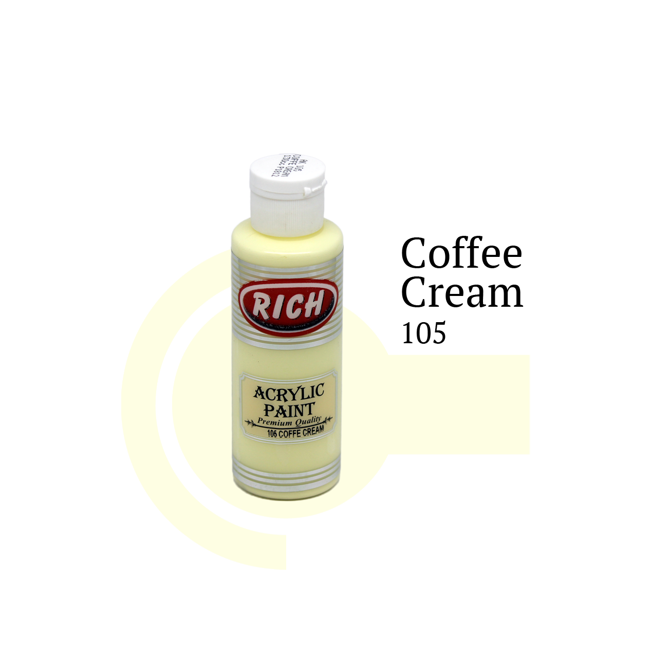 Rich Akrilik Boya 120 cc - Coffe Cream