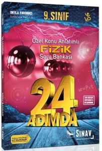 Sınav Yayınları 9. Sınıf Fizik 24 Adımda Özel Konu Anlatımlı Soru Bankası