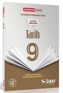 Sınav Yayınları 9. Sınıf Tarih Akordiyon Kitap