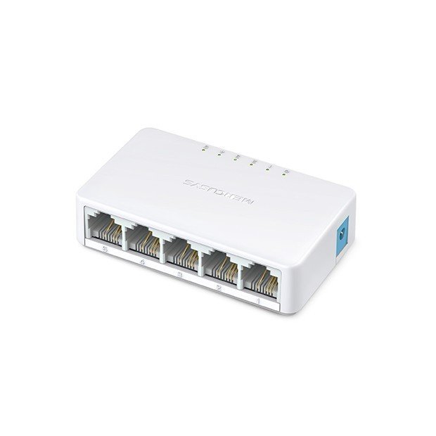 Mercusys MS105 5-Port 10/100Mbps Tak Ve Kullan Switch