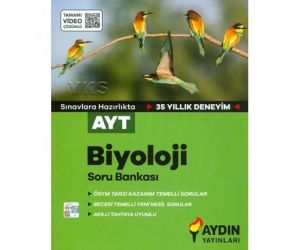 Aydın Yayınları AYT Biyoloji Soru Bankası