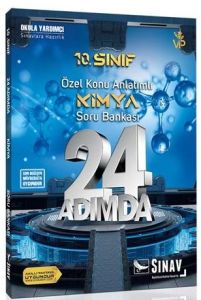 Sınav Yayınları 10. Sınıf Kimya 24 Adımda Özel Konu Anlatımlı Soru Bankası