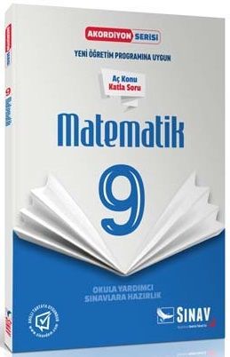 Sınav Yayınları 9. Sınıf Matematik Akordiyon Kitap