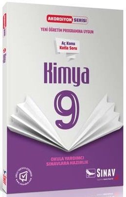 Sınav Yayınları 9. Sınıf Kimya Akordiyon Kitap