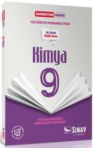 Sınav Yayınları 9. Sınıf Kimya Akordiyon Kitap