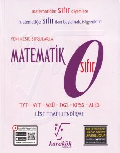 Karekök Yayınları Yeni Nesil Sorularla Matematik Sıfır