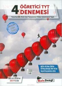 TYT 4'lü Deneme Öğretci - Kafa Dengi Yayınları