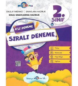 Mavi Boncuk Yayınları 2. Sınıf 6'lı Sıralı Deneme