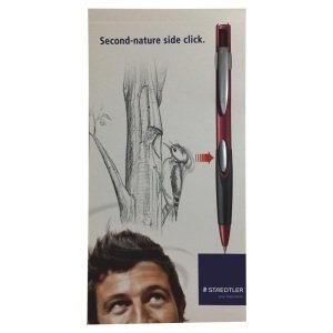 Staedtler Versatil Uçlu Kalem Graphite Yandan Basmalı Bordo 0.5 mm