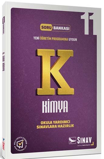 Sınav Yayınları 11. Sınıf Kimya Soru Bankası