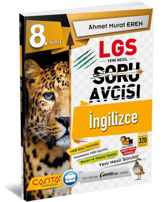 8. Sınıf LGS İngilizce Soru Avcısı Çanta Yayınları