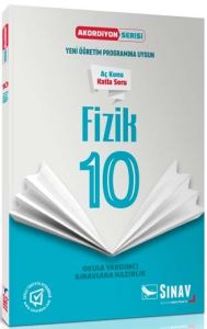 Sınav Yayınları 10. Sınıf Fizik Akordiyon Kitap