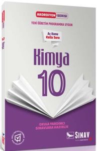 Sınav Yayınları 10. Sınıf Kimya Akordiyon Kitap
