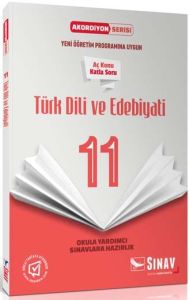 Sınav Yayınları 11. Sınıf Türk Dili ve Edebiyatı Akordiyon Kitap