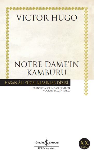İş Bankası Kültür Yayınları Notre Dame'in Kamburu Hasan Ali Yücel Klasikleri