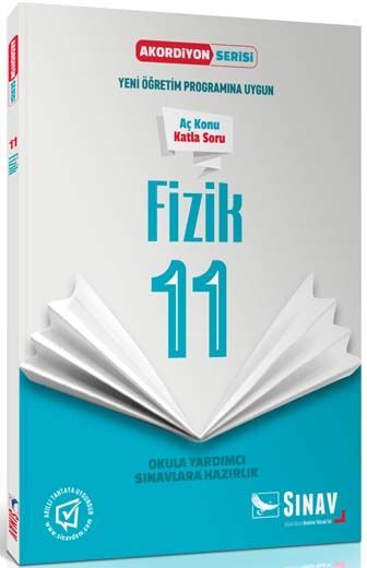 Sınav Yayınları 11. Sınıf Fizik Akordiyon Kitap