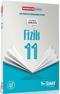 Sınav Yayınları 11. Sınıf Fizik Akordiyon Kitap