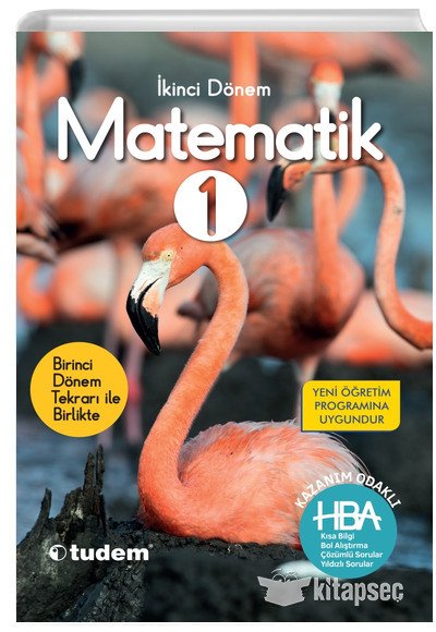 1.Sınıf 2.Dönem Matematik Kazanım Odaklı HBA Tudem Yayınları