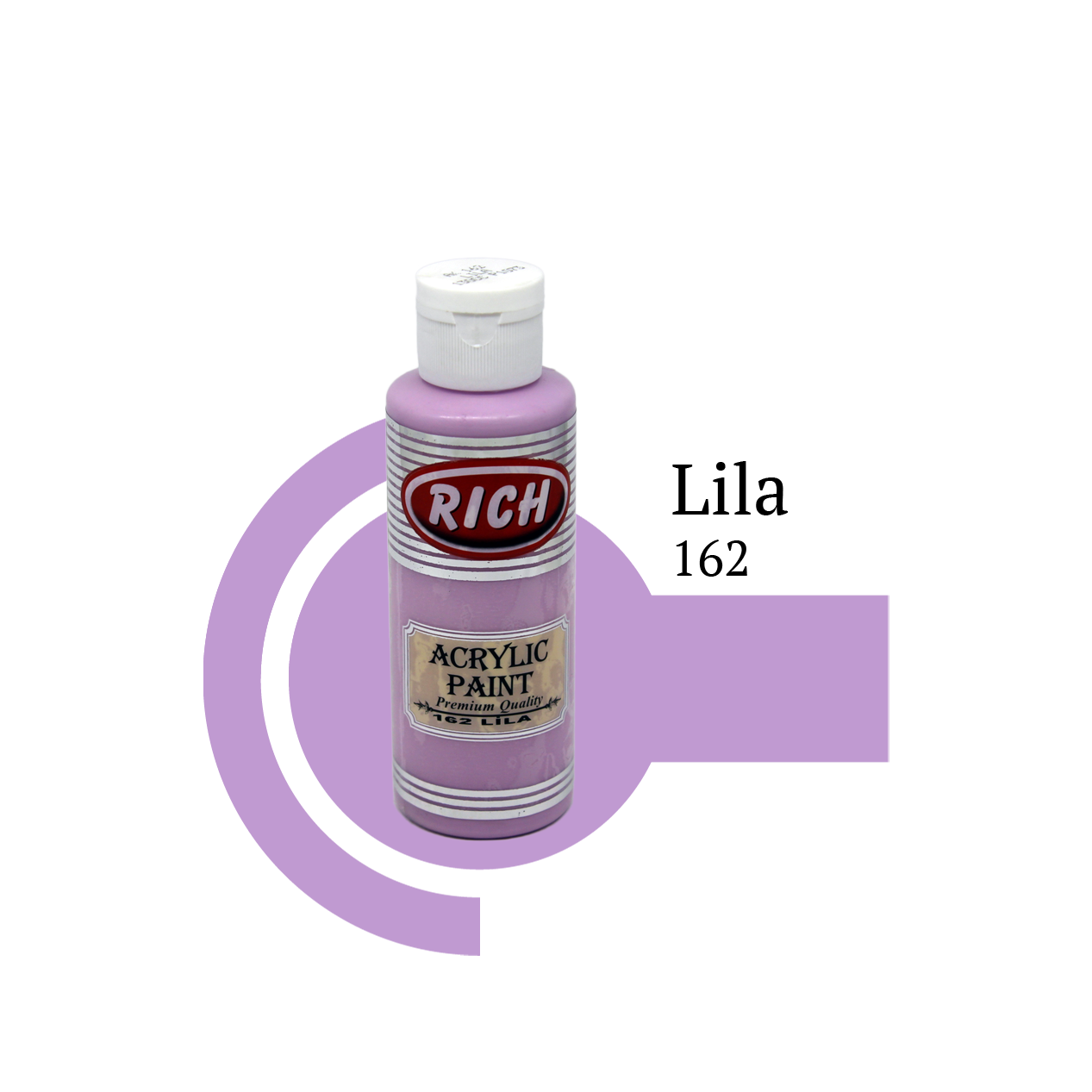 Rich Akrilik Boya 120 cc - Lila