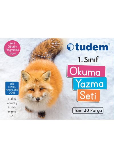 1.sınıf Okuma Yazma Seti Tudem Yayınları