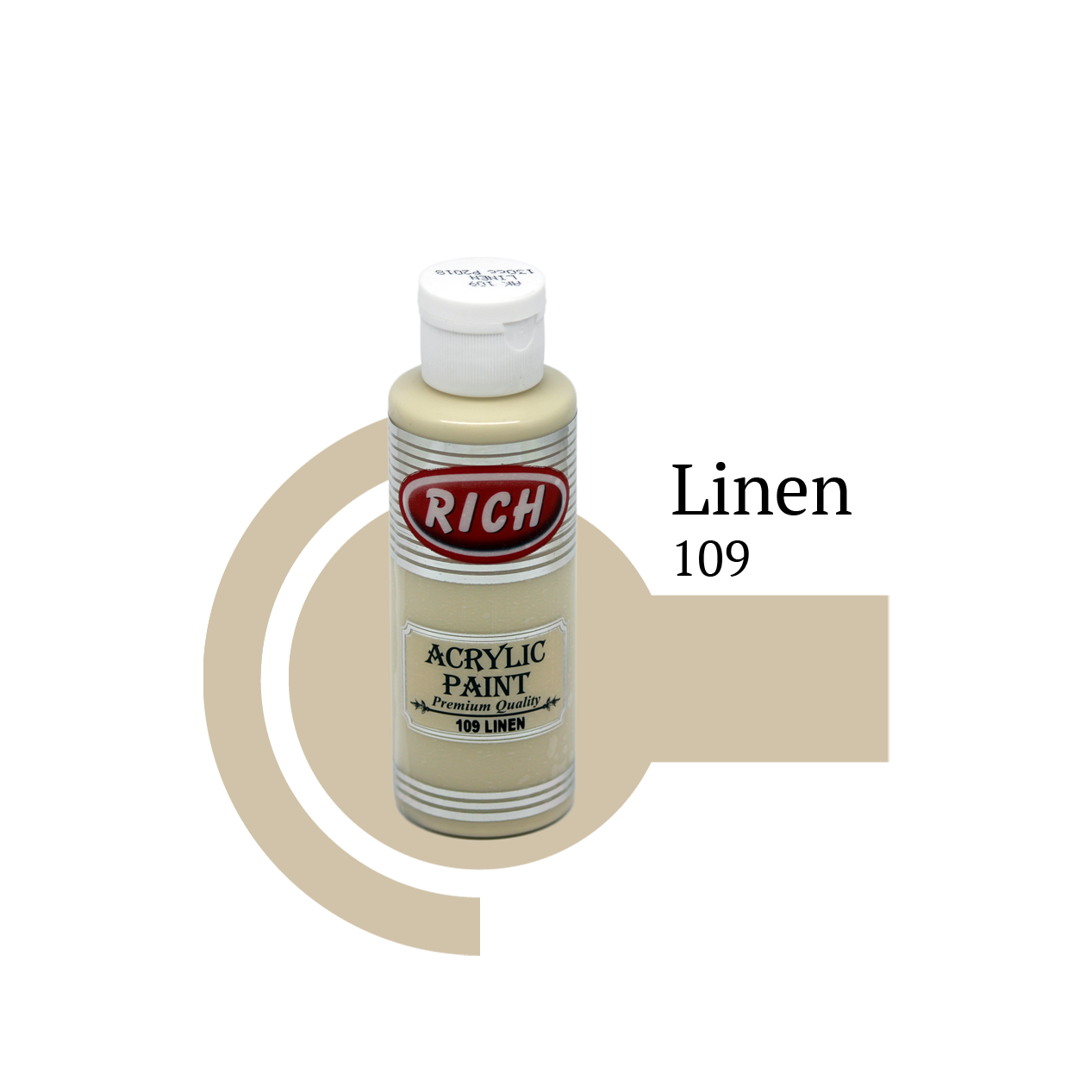 Rich Akrilik Boya 120 cc - Linen