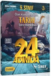 Sınav Yayınları 9. Sınıf Tarih 24 Adımda Özel Konu Anlatımlı Soru Bankası
