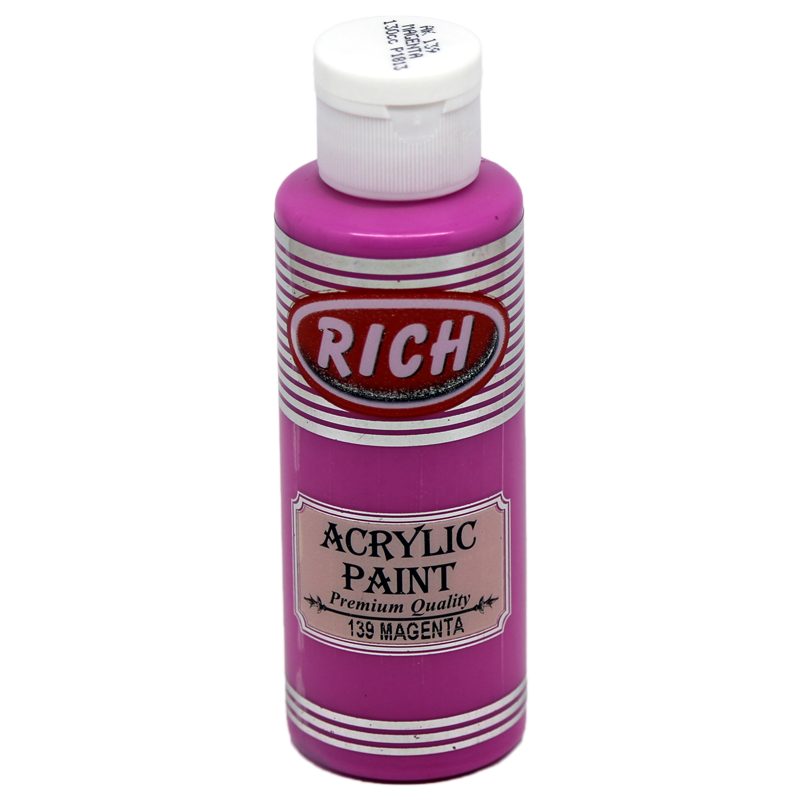 Rich Akrilik Boya 120 cc - Magenta