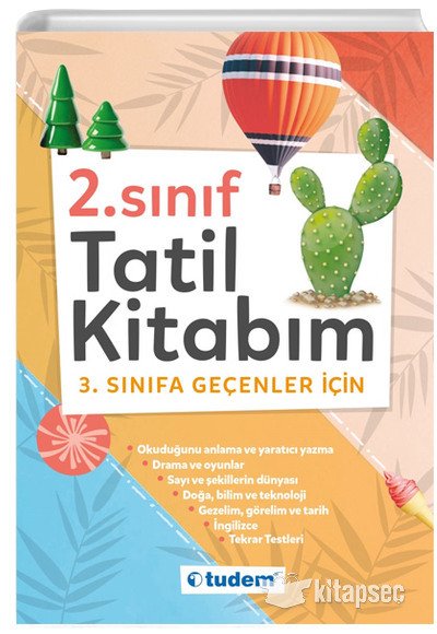 2.Sınıf Tatil Kitabım Tudem Yayınları