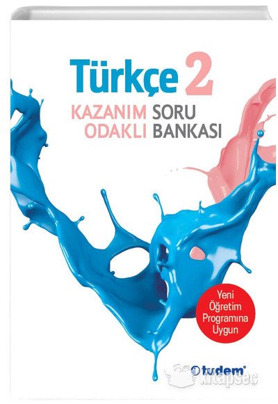 2.Sınıf Türkçe Kazanım Odaklı Soru Bankası Tudem Yayınları