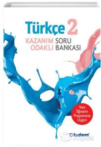 2.Sınıf Türkçe Kazanım Odaklı Soru Bankası Tudem Yayınları