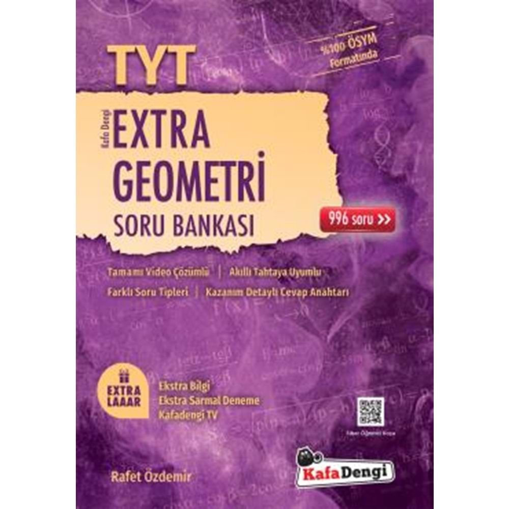 TYT Geometri Extra Soru Bankası Kafadengi Yayınları