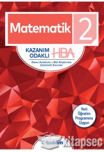 2. Sınıf Matematik Kazanım Odaklı HBA Tudem Yayınları
