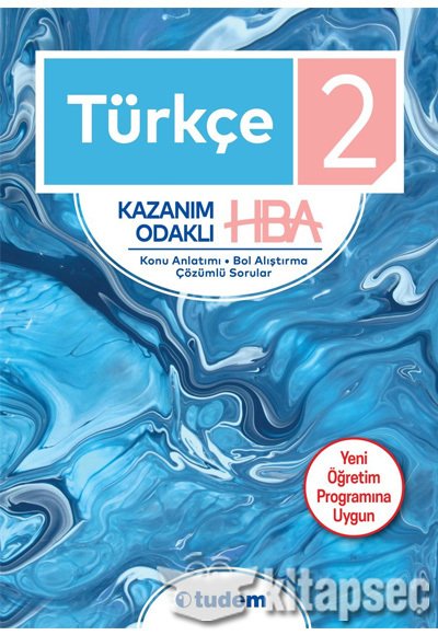 2. Sınıf Türkçe Kazanım Odaklı HBA Tudem Yayınları