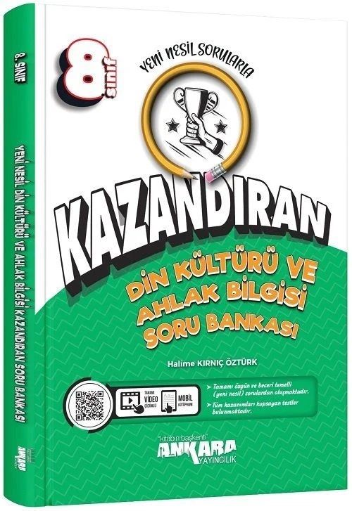 8. Sınıf Kazandıran Din Kültürü ve Ahlak Bilgisi Soru Bankası Ankara Yayıncılık