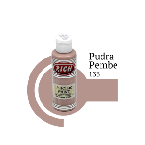 Rich Akrilik Boya 120 cc - Pudra Pembe